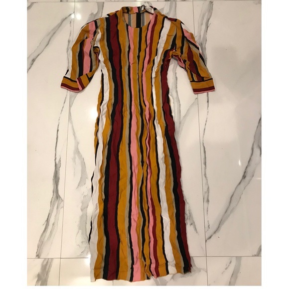 Zara Dresses & Skirts - ZARA Stripe Dress Size M